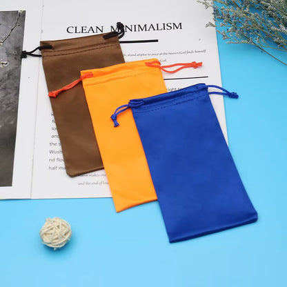 KLASSNUM Microfiber Sunglasses Case Eyepiece Bag Sun Bag Portable Cloth Bag Reading Glasses Bag Glasses Storage Bag Wholesale
