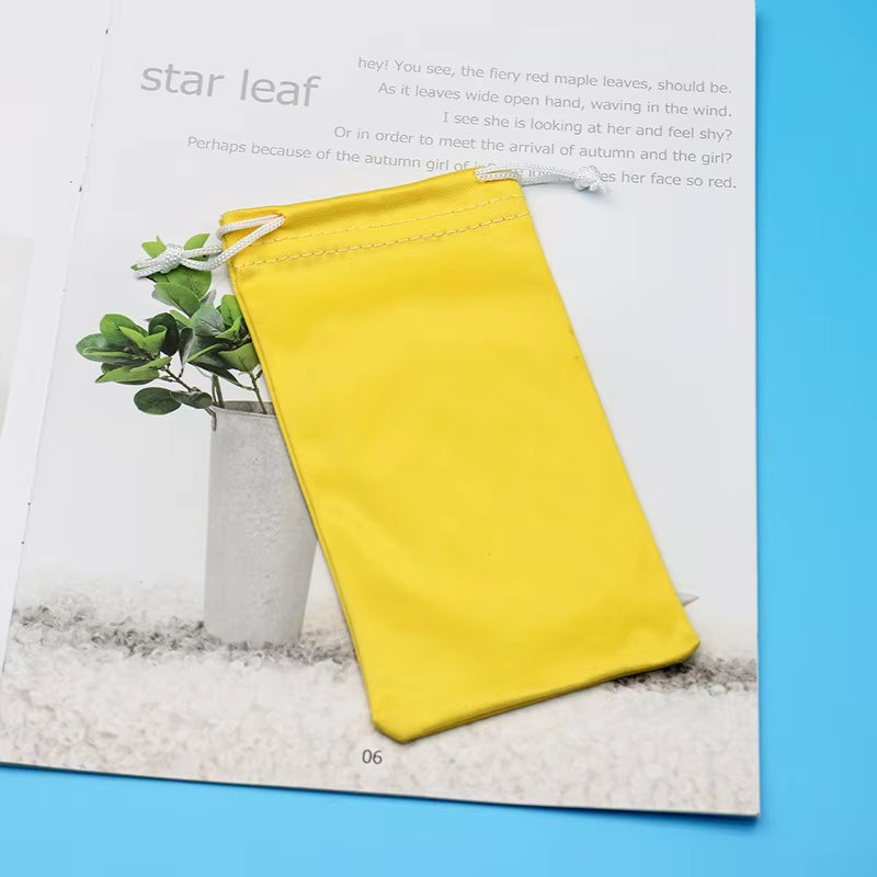 KLASSNUM Microfiber Sunglasses Case Eyepiece Bag Sun Bag Portable Cloth Bag Reading Glasses Bag Glasses Storage Bag Wholesale