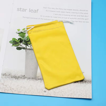 KLASSNUM Microfiber Sunglasses Case Eyepiece Bag Sun Bag Portable Cloth Bag Reading Glasses Bag Glasses Storage Bag Wholesale