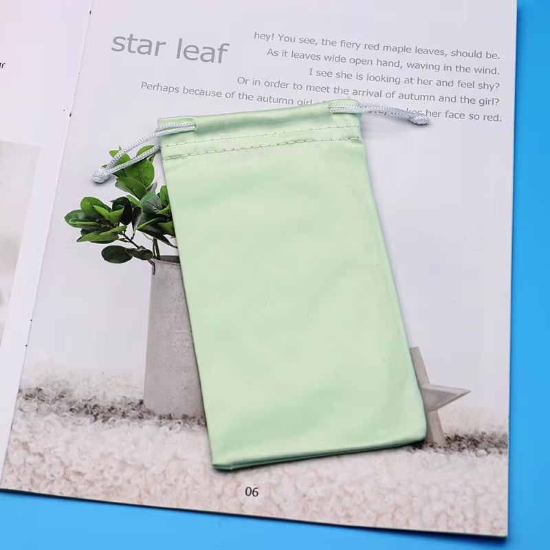 KLASSNUM Microfiber Sunglasses Case Eyepiece Bag Sun Bag Portable Cloth Bag Reading Glasses Bag Glasses Storage Bag Wholesale