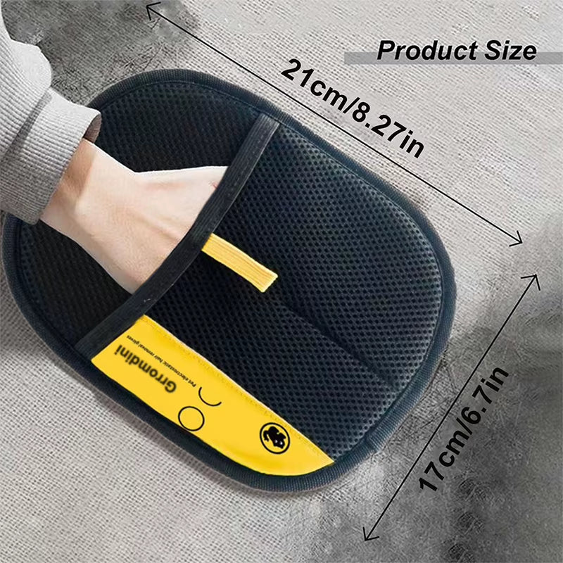 Pet Hair Remover Electrostatic Gloves, 2025 New Pet Hair Removal Glove for Cats & Dogs