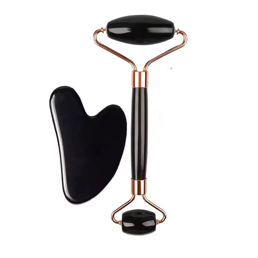 1/2/3Pcs Ice Face Roller Facial Skincare Ice Roller Set,Facial Roller Guasha Facetool Set,Face Massage Roller Lifting Contouring