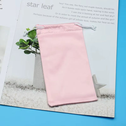 KLASSNUM Microfiber Sunglasses Case Eyepiece Bag Sun Bag Portable Cloth Bag Reading Glasses Bag Glasses Storage Bag Wholesale