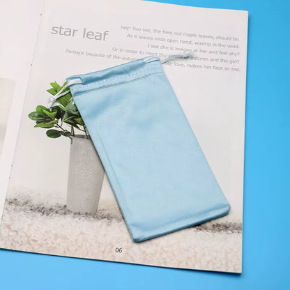 KLASSNUM Microfiber Sunglasses Case Eyepiece Bag Sun Bag Portable Cloth Bag Reading Glasses Bag Glasses Storage Bag Wholesale